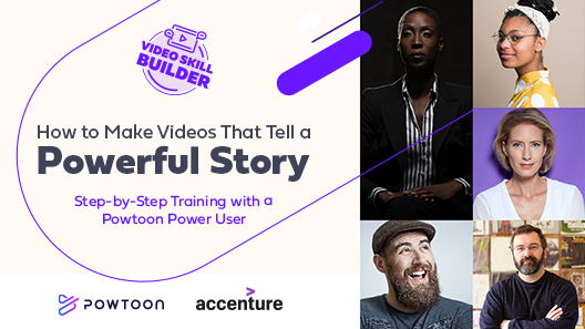 how to make videos that tell a powerful story on demand powtoon skill builder webinar
