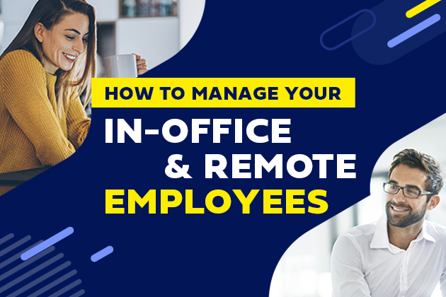 how to manage your in-office and remote employees with video and visual communications