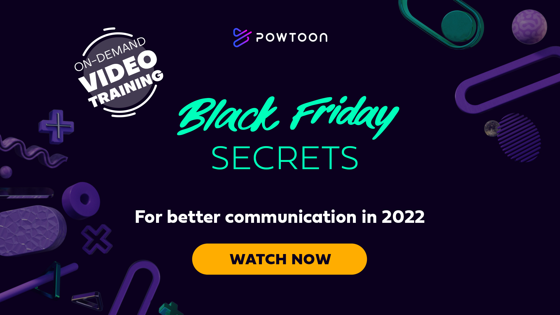 black friday secrets for better communication in 2022 video making webinar