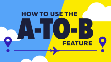how to use the a to b feature tutorial