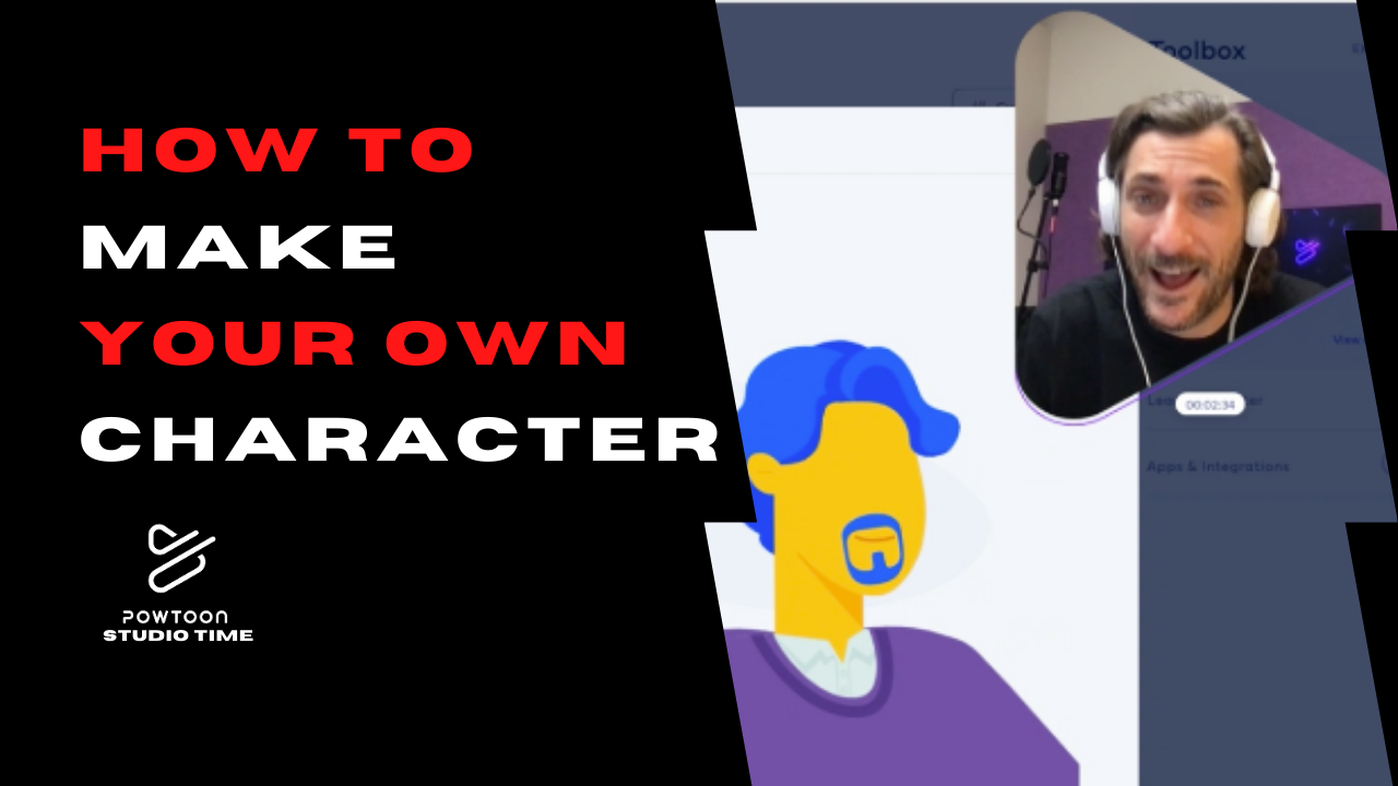 how to make your own animated character